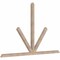 Ekena Millwork Saratoga Smooth Timber Gable Bracket, Douglas Fir, 108"W x 68"H x 3 1/2"D x 3 1/2"F, 15/12 Pitch GBW108X68X0404SAR00SDF - alternate 5
